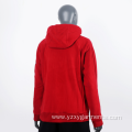 Red Women's Hooded Sweater